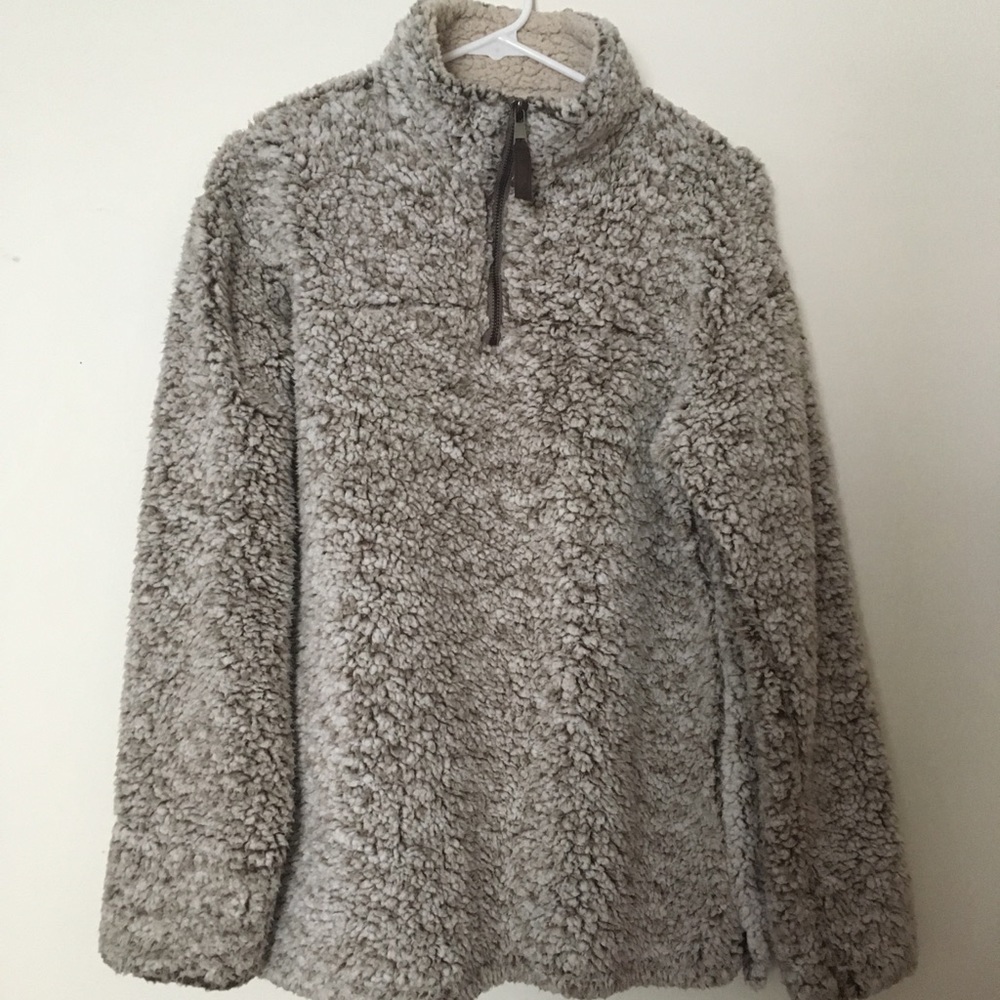 Fluffy sweater